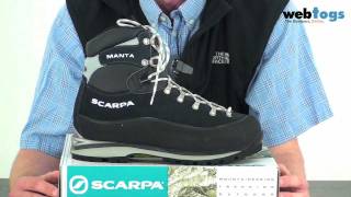 Scarpa Manta Boots  Classic winter mountaineering boots for UK and Alpine walking climbing [upl. by Adeline]