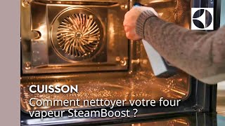 🧽 Comment nettoyer votre four vapeur SteamBoost   Electrolux [upl. by Schumer]