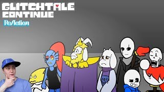 Continue  Undertale Animation Glitchtale 5  Season 1 FinaleREACTION  IT WAS FUN [upl. by Leodora]