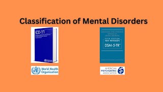 Classification of Psychological Disorders DSM5 ICD10 and Factors Behind Abnormal Behavior [upl. by Netsua]