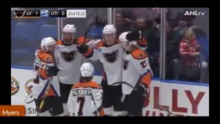 Philadelphia Flyers Prospect Mixtape Highlight Video  1819 Season Vol 1 [upl. by Airdnahs]