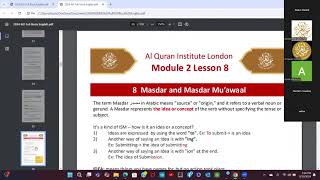 M2 L8 Masdar amp Masdar Muawal 29 Sept24 [upl. by Ffej]