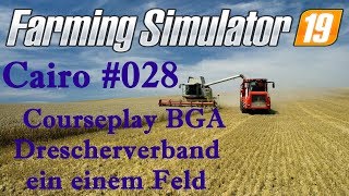 🚜 LS19 Courseplay BGA Silo mit 3 Abfahrern und Drescherverband [upl. by Jeddy165]