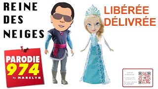 reine des neiges  libérée délivrée  REINE DES NEIGES  bonne année réyoné  PARODIE 974 [upl. by Akeit67]