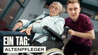 1 Tag als Altenpfleger  So hart ist es wirklich [upl. by Zehcnas984]