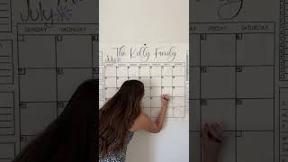 Updating the family calendar momlife organized organization familycalendar etsyfinds busymom [upl. by Spense]