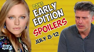 Days of our Lives Early Weekly Spoilers July 812 Abby Exhumed amp Eric Stunned dool daysofourlives [upl. by Noryahs332]