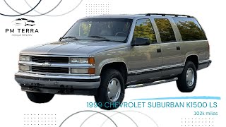 1999 CHEVROLET SUBURBAN K1500 LS 102k miles driving [upl. by Raila]