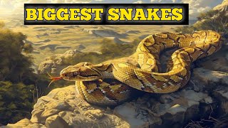 The Biggest snake ever caught on camera  world largest snake revealed [upl. by Llehcram]