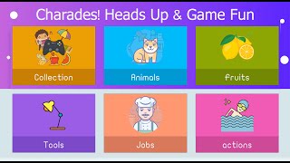 Charades Heads Up amp Game Fun [upl. by Ahsinat]