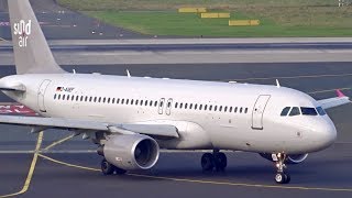 NEW AIRLINE Sundair Airbus A320 FIRST landing at Düsseldorf Airport  DASEF [upl. by Itraa68]