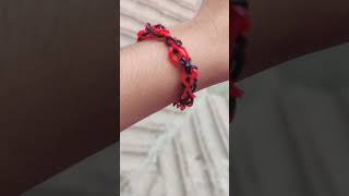 Lady bug theme miraculous ladybug braclelet [upl. by Norel952]