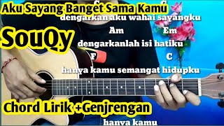 Kunci Gitar SouQy Aku Sayang Banget Sama Kamu  Tutorial By Darmawan Gitar [upl. by Laurel]