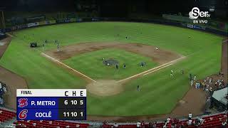 ENVIVO  Coclé vs Panamá Metro  5to Juego  Serie Final del Béisbol Juvenil 2024 [upl. by Hanan]