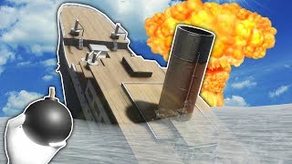 I SANK THE TITANIC WITH A BOMB IN VR  Disassembly VR Gameplay  Oculus VR Game [upl. by Ahsatal]