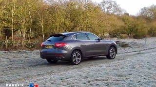 Maserati Levante real world review 30 V6 diesel [upl. by Oloap]