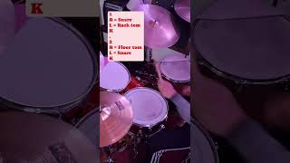 Bonham triplets RLK drums drummer music musica drumcover musician drumming johnbonham [upl. by Sallyanne]