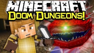 Minecraft DOOM DUNGEONS MOD Spotlight W Lycanites Mobs Minecraft Mod Showcase [upl. by Bernadette]