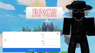 I Let RNG CHOOSE MY KIT in Roblox Bedwars [upl. by Ario611]