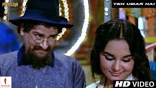 Yeh Umar Hai  Professor  Full Song HD  Shammi Kapoor Kalpana [upl. by Clementina]