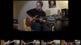 Johann Sebastian Bach Badinerie on Electric Guitar played by Chris Frank [upl. by Sennahoj]