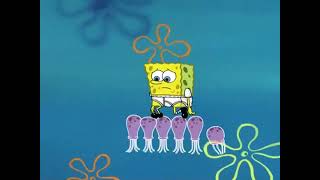 SpongeBob Walking In The Air With The Jellyfishes Help For 10 Hours [upl. by Rafe]