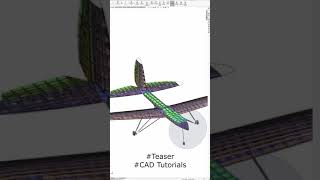 SAE Aero SolidWorks design tutorial teaser [upl. by Airdnaxela728]