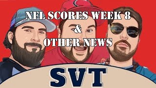 Extra Points  NFL Scores Week 8 and Other News [upl. by Cowie]