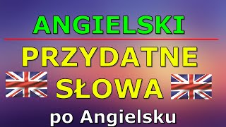 Top 100 Angielskich POPULARNYCH SŁOW Audio Angielski [upl. by Sabina385]