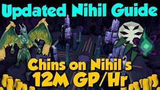 12M GpHr Killing Nihils Runescape 3 Mechanised Chinchompas are OP [upl. by Barry948]