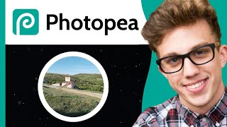 How To Create Circle Image Effect in Photopea Easy [upl. by Adnavoj]