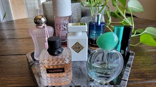 June Perfume Tray  May Recap [upl. by Carmita705]