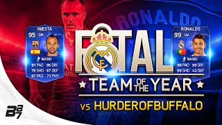 F8TAL TEAM OF THE YEAR 99 RONALDO VS HURDEROFBUFFALO  6  FIFA 15 Ultimate Team [upl. by Sirrap941]