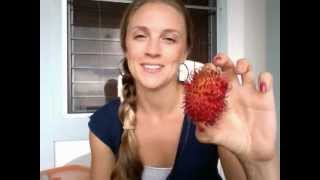 How to eat a Rambutan [upl. by Nuahc]