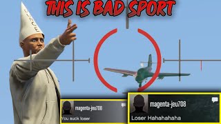 Surviving the Chaos GTA V PvP Bad Sports Lobby [upl. by Nomla]