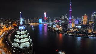 Modern Shanghai city Aerial View Free Stock footage [upl. by Eiramave]