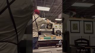 print w me collegevlog collegevlog art print printing printmaking satisfying asmr press [upl. by Gronseth501]