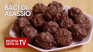 BACI DI ALASSIO di Benedetta Rossi  Ricetta TV Fatto in Casa per Voi [upl. by Schmidt]