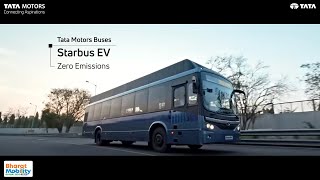 Tata Starbus EV  Bharat Mobility Global Expo 2024 [upl. by Therine]