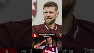 Füllkrugs erstes Interview bei West Ham  auf Englisch shorts [upl. by Ecitnirp937]