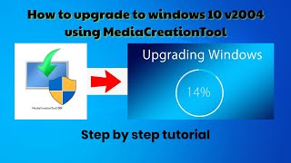 Upgrading and Installing Windows 10 Using The Media Creation Tool  Windows 10 Upgrade [upl. by Aciria]