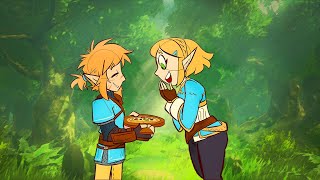 STUDENT SHIPPING  LINK X ZELDA Legend of Zelda Comic Dub [upl. by Hillie981]