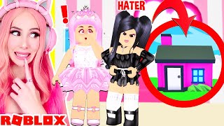 I Spent 24 Hours IN A TINY HOME With My BIGGEST HATER In Adopt Me Roblox Adopt Me [upl. by Kentiga]