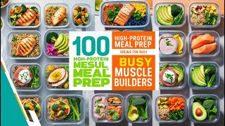 10 High Protein Meal Ideas for Busy Peoples [upl. by Lefton]