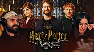 First Time REACTION to HARRY POTTER 20TH ANNIVERSARY RETURN TO HOGWARTS 2022  Movie Review [upl. by Nnaael90]