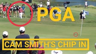 Cam Smith highlights chip in on hole 9 DUTRACING CYLINDERMOB dutto78 [upl. by Maryjane]