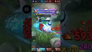 Zilong easy maniac mobilelegends mlbbcreatorcamp zilong [upl. by Anyela935]