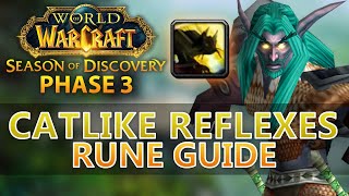 Catlike Reflexes Rune Guide  Hunter Phase 3  Season of Discovery [upl. by Iney]