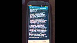 SGS3  Aktualizacja systemu Android z 404 do 411 [upl. by Ennayelsel952]