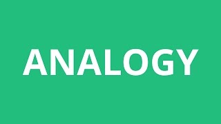 How To Pronounce Analogy  Pronunciation Academy [upl. by Elnar]